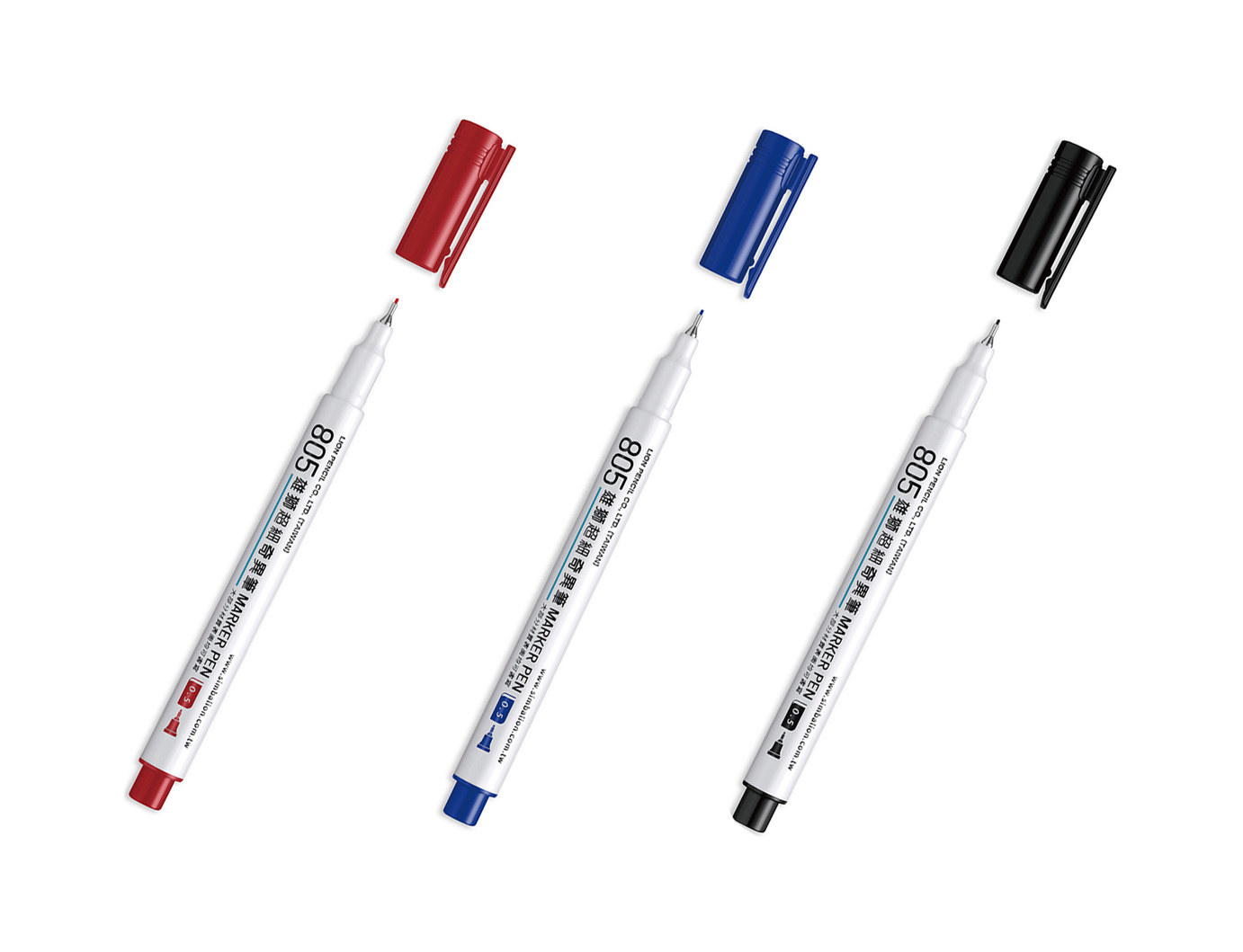 雄獅 805 超細奇異筆-黑