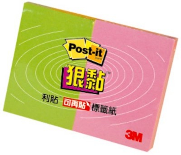 3M 621S 2入狠黏利貼