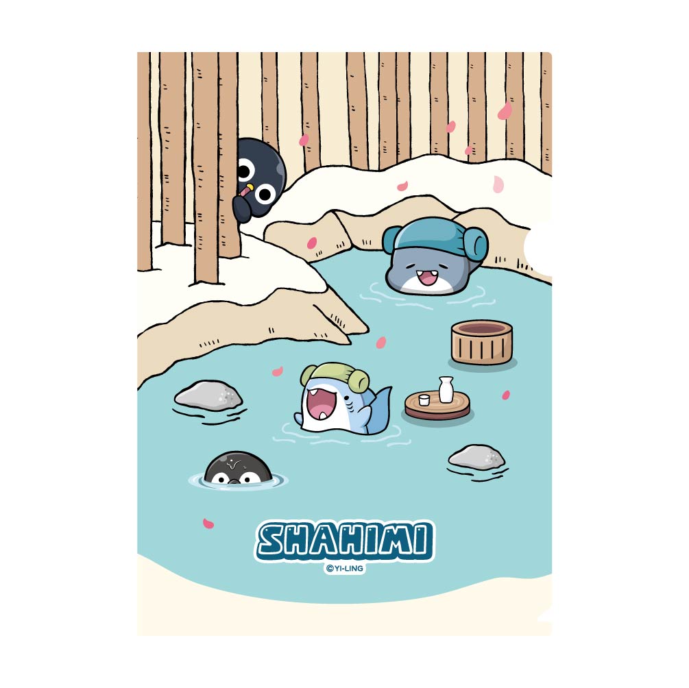 A4文件夾(溫泉)-鯊西米