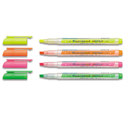 雄獅FM-35單頭螢光筆-黃