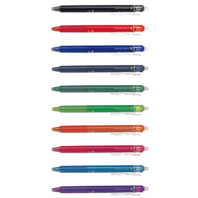 百樂LFBK-23EF 0.5按鍵魔擦筆-深藍