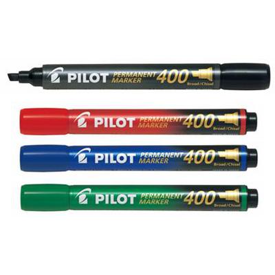 百樂SCA-400平頭麥克筆-黑