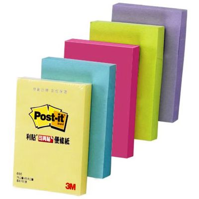 3M 656-2A 2x3利貼-藍