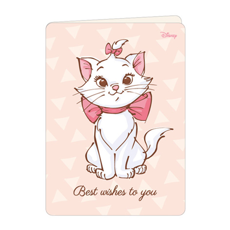 迪士尼萬用卡片-(瑪麗貓)